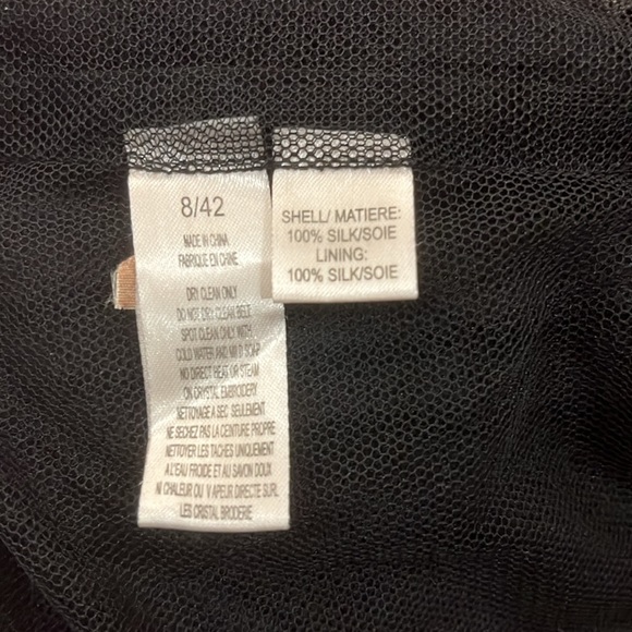 EUC Vera Wang Lavender label silk dress - Picture 9 of 9